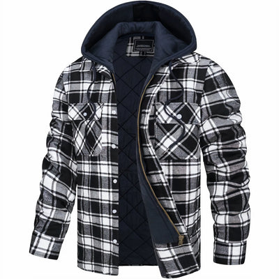 Tim® - Elegante cappotto invernale a quadri 