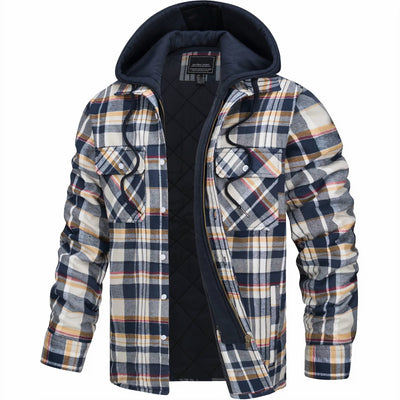 Tim® - Elegante cappotto invernale a quadri 