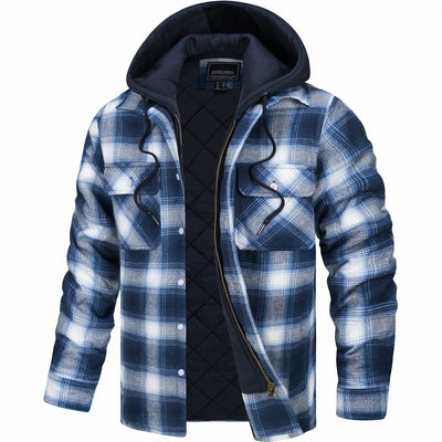 Tim® - Elegante cappotto invernale a quadri 