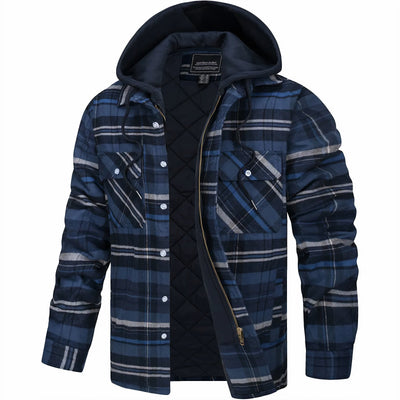 Tim® - Elegante cappotto invernale a quadri 