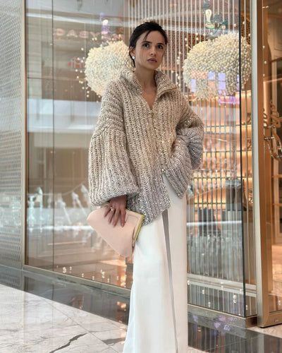 Selina® - Eleganter Seidenstrickpullover