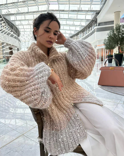 Selina® - Eleganter Seidenstrickpullover